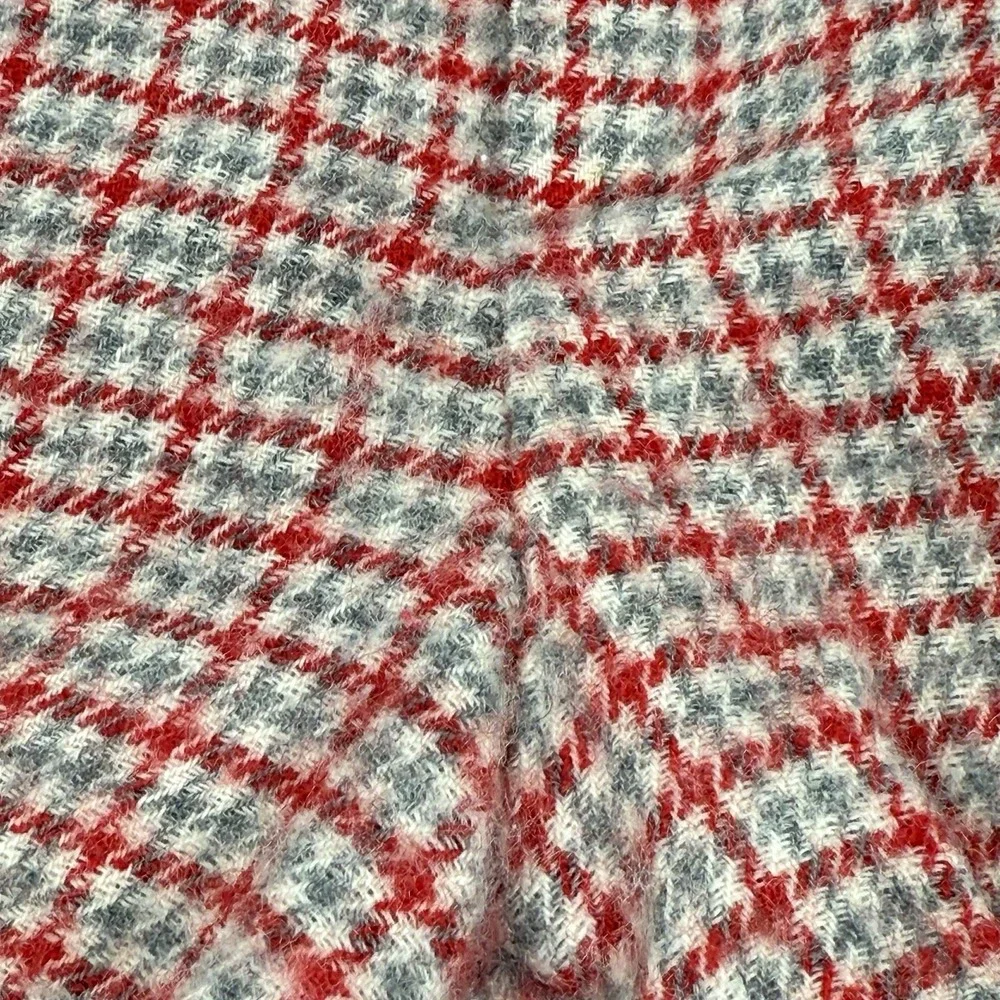 Vintage MAFRAT Italy Baby‎ 100% Wool Pants Size 0M Prince Of Wales Check Lined